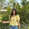 NUSARA  Women Yellow Top