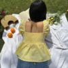 NUSARA  Women Yellow Top